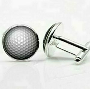 New Golf Ball Cuff Links